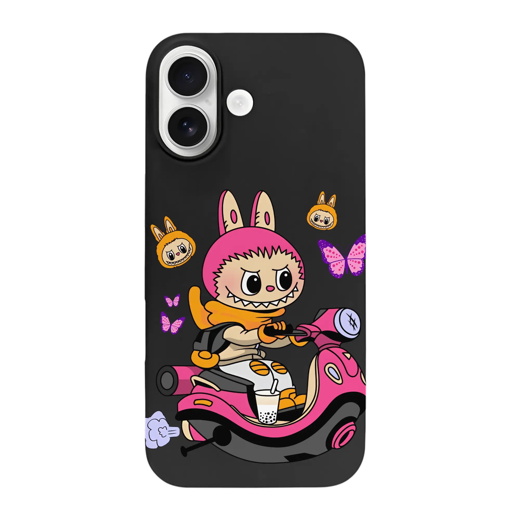 ラブブ グッズ モココ - iPhone 17 シリーズ シリコンケース 薄型 耐衝撃 指紋防止 ソフトタッチカバー 精密フィット 傷防止 保護ケース iPhone 17/17 Air/17 Pro/17 Pro Max 対応